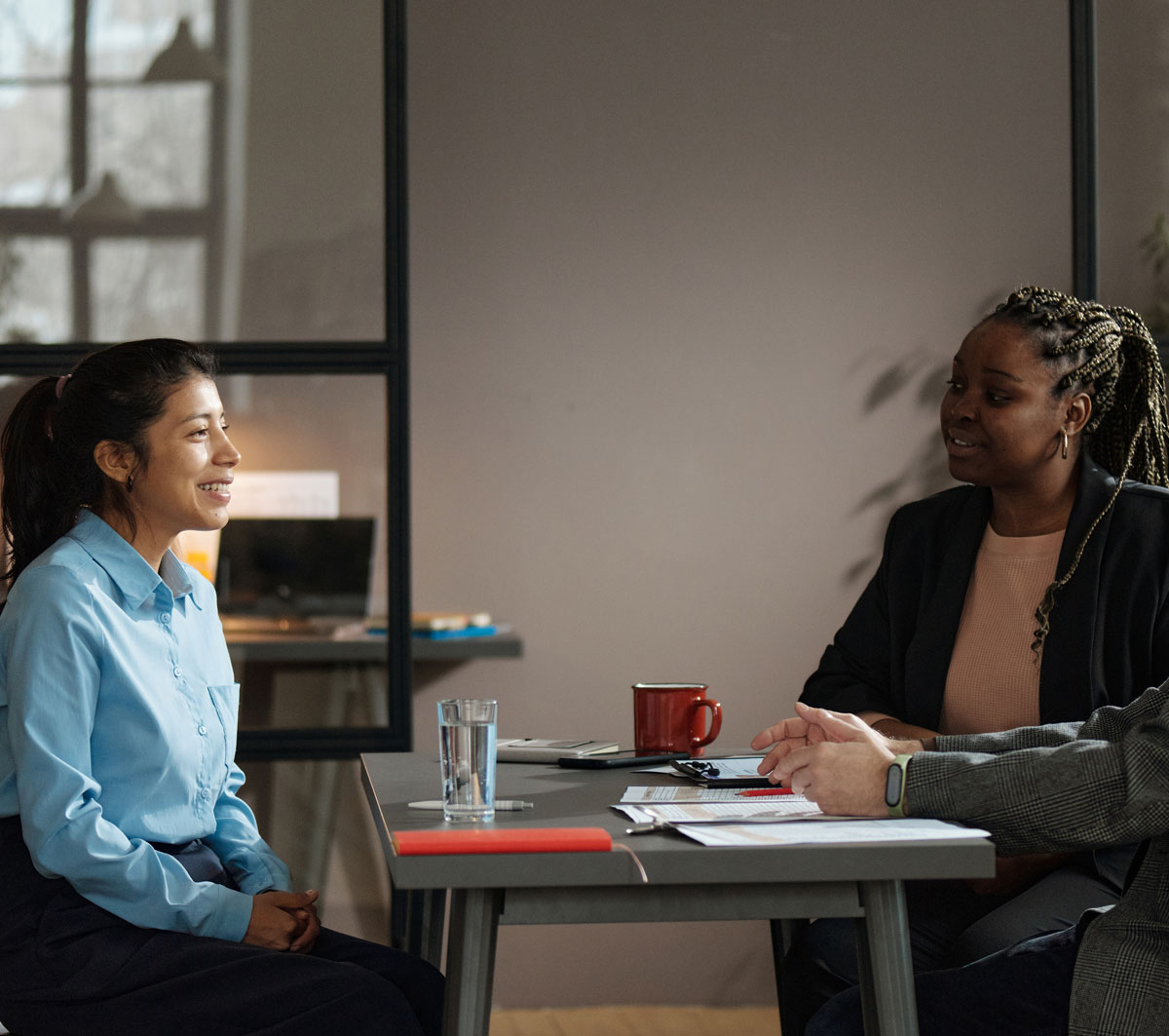 Questions in a job interview